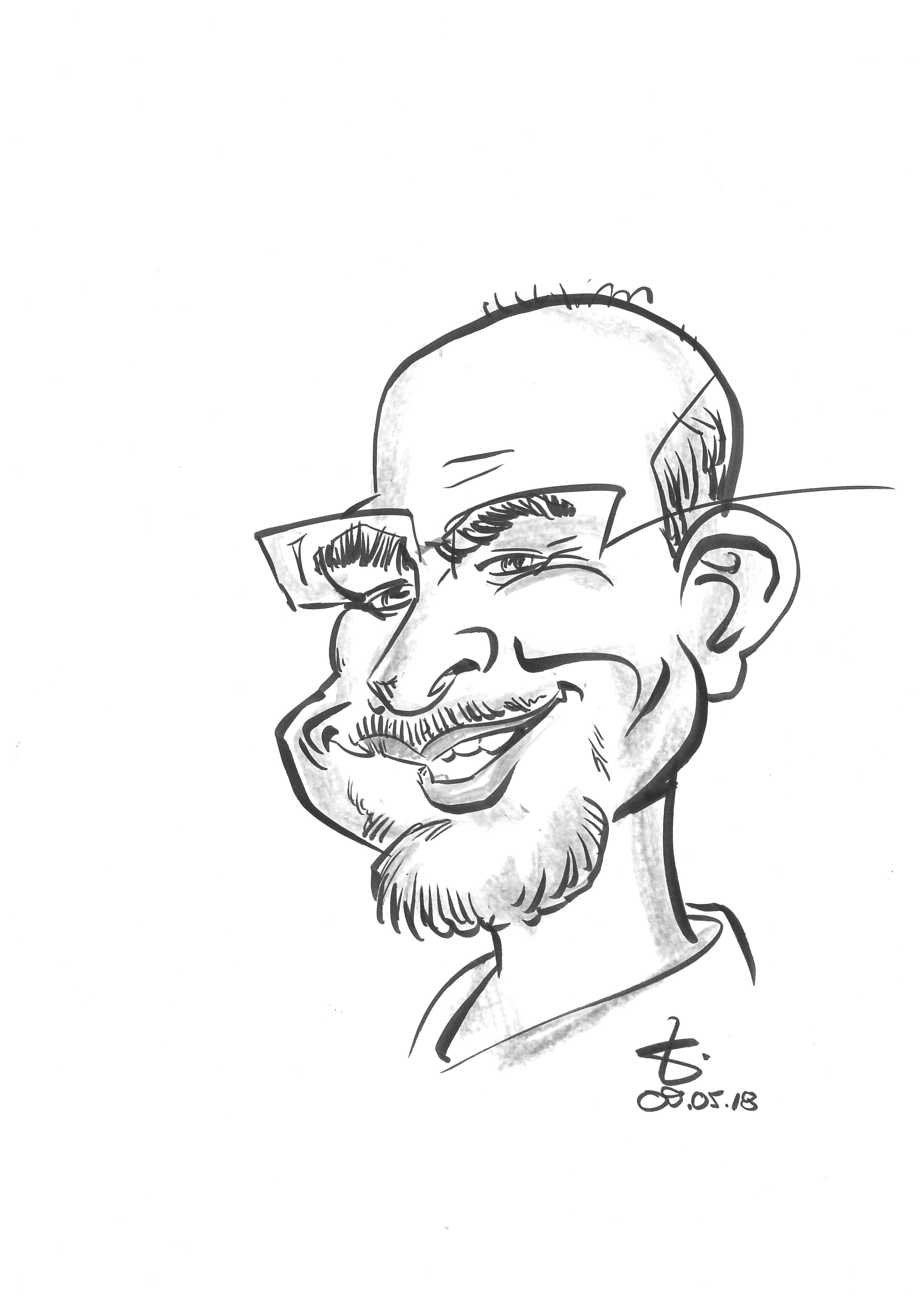 Karikatur Roland Schfer, 2018